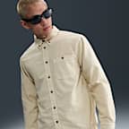 韓国 [NIKE] ライフ オックスフォード シャツ (ブラウン) AS+M+NL+OXFORD+BUTTONDOWN+LS.png